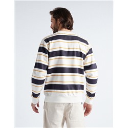 Striped Sweatshirt, Men, Multicolour