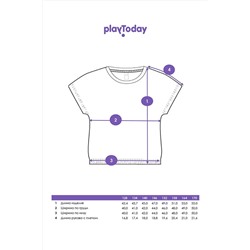 Футболка PLAYTODAY, 1121635