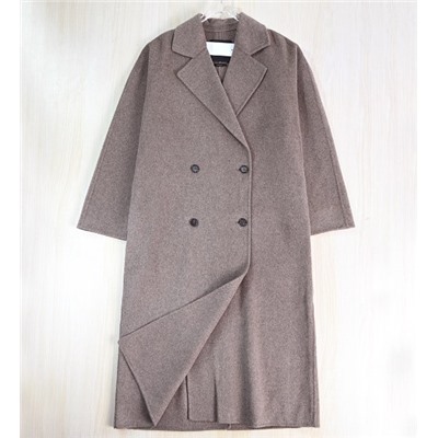 Длинное испанское шерстяное пальто Massim*o Dutti