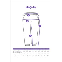 Брюки PLAYTODAY, 1121359