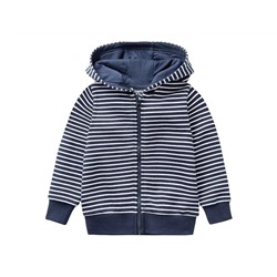 LUPILU® Kleinkinder Jungen Sweatjacke, mit Kapuze