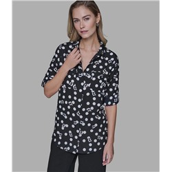 CHOUPETTE AND KARL WHIMSY BLOUSE