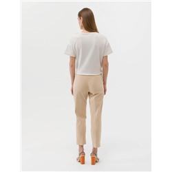 Bej Havuç Fit Kumaş Pantolon