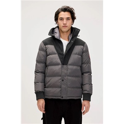 Bad Bear Valery Asfalt Erkek Puffer Mont