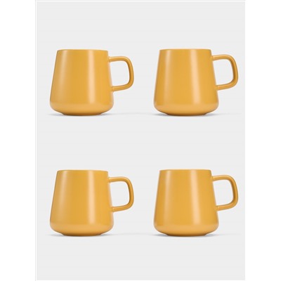 Кружка, 375 мл, 4 шт, фарфор P, Blend Sala