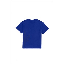 Çocuk Mavi Bisiklet Yaka Tişört