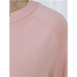 Свободный джемпер с рукавом 3/4 тонкой вязки из вискозы