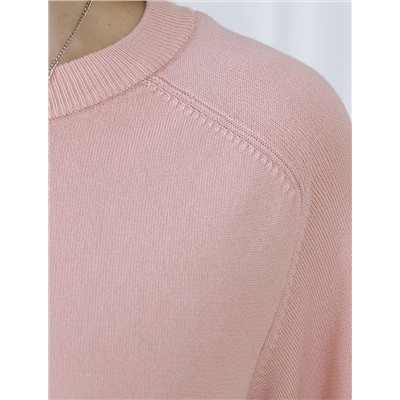 Свободный джемпер с рукавом 3/4 тонкой вязки из вискозы