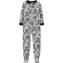 Carter's | Kid 1-Piece Sports Fleece Footie PJs