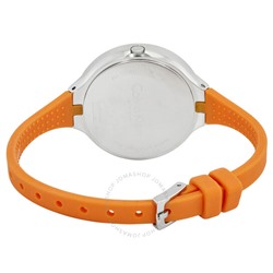 CALVIN KLEIN  Lively Orange Dial Ladies Watch