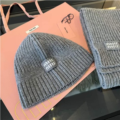 Теплый кашемировый набор унисекс МИУ МИ*У