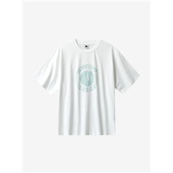 Мужская футболка Logo*s с печатным принтом и вышитым логотипом бренда на рукаве Экспорт 🍁