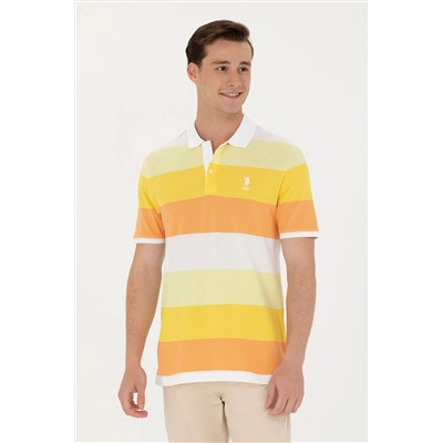 Erkek Turuncu Polo Yaka Tişört