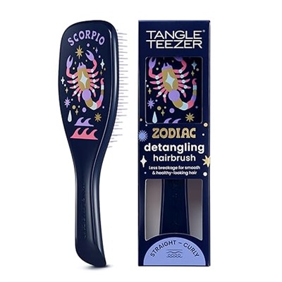Tangle Teezer Zodiac Ultimate Detangler Hairbrush for Wet & Dry Hair, Eliminates Knots & Reduces Breakage for All Hair Types, Aries