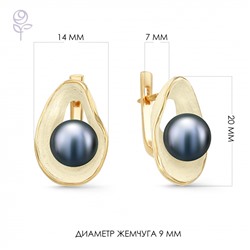 Серьги серебро 52250Y2H