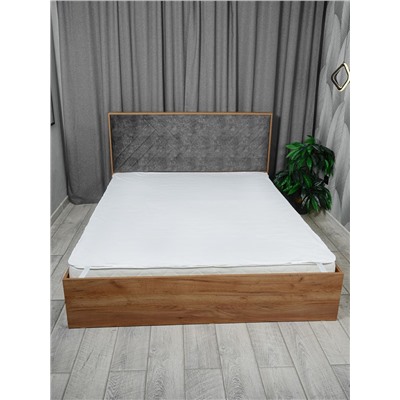 Наматрасник Защита и Комфорт с резинкой по углам трикотаж Double jersey