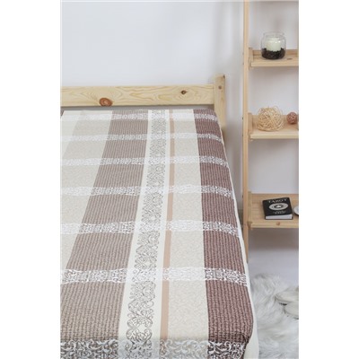 Простыня на резинке бязь 142г/м2 Орнамент