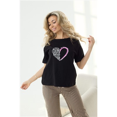 Пижама с брюками 46630 Сердце НАТАЛИ #978327