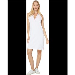 U.S. POLO ASSN.  Sleeveless Split-Neck Polo Dress