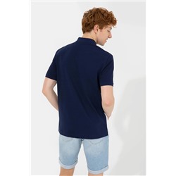 Erkek Lacivert Polo Yaka Tişört
