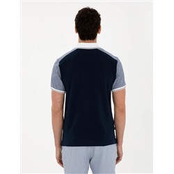 Lacivert Slim Fit Tişört