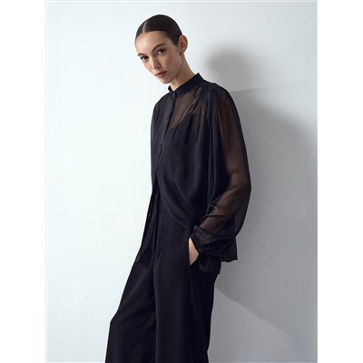 Брюки широкого кроя, D391/decant