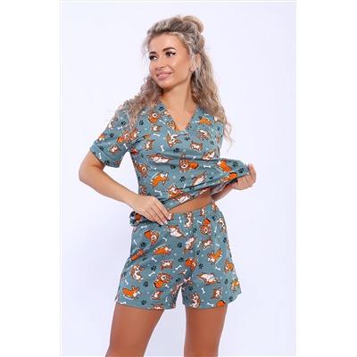 Пижама с шортами 13273 НАТАЛИ #1036527