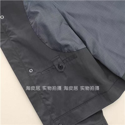 Мужская куртка ветровка из плотной водонепроницаемой саржевой ткани, экспорт  C*&*A