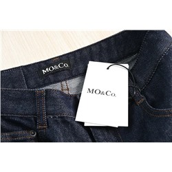 Джинсы из качественного эластичного хлопка с высокой талией МО*КО