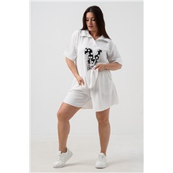 Комплект (рубашка+шорты) с печатью 52469