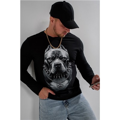 8514/1 Футболка с длинным рукавом мужская