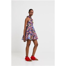 Vestido corto lazada Stella Jean