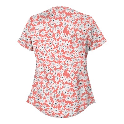 UA Daisy Mae Petunia Scrub Top
