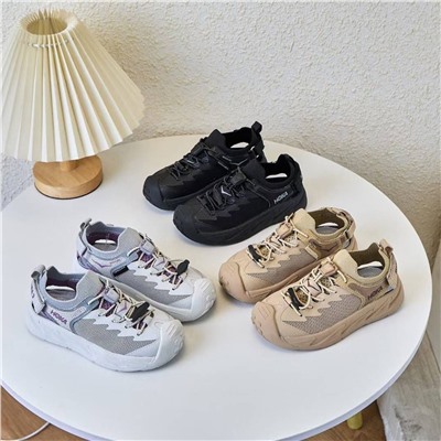 Сетчатые детские кроссовки   3 цвета  Анти-скользящая подошва