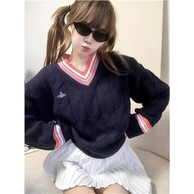 Свитер с V-образным вырезом Vivienn*e Westwoo*d