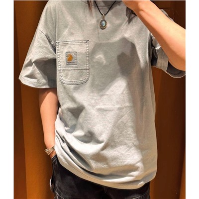 Футболка с эффектом потертостей Кархат*т