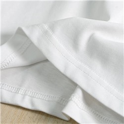 Женская футболка свободного кроя с контастной отделкой Kar*l Lagerfel*d