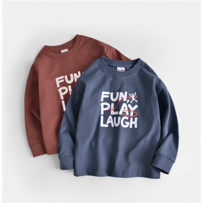 Лонгслив для мальчиков. 100% хлопок. Экспорт