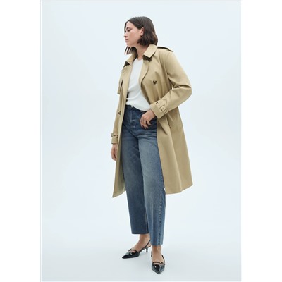 Jeans Blanca rectos crop