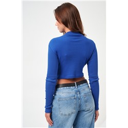 52719 водолазка женская укороченная