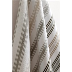 Guamod Pamuklu Yüz Havlusu - Beyaz/Gri - 50x80 cm
