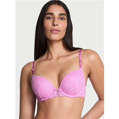 Victoria's Secret Sexy Tee Lacie Lace-Up Push-Up Bra