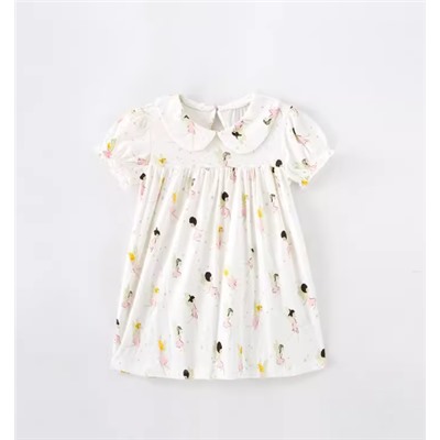 Хлопковое платье МАЛВЕ*Й (120-140)