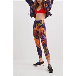 Leggings estampado tropical