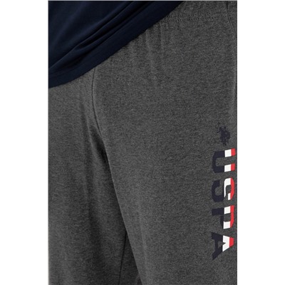 Erkek Antrasit Melanj Pijama Takımı
