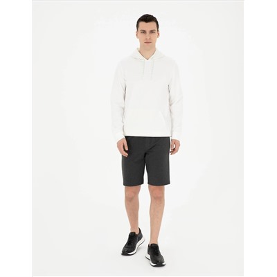 Ekru Regular Fit Sweatshirt