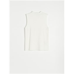 Bluse mit gesprenkelter Textur