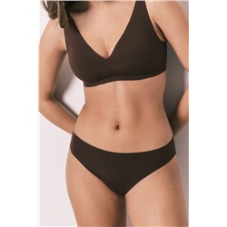 Braga clásica microfibra clean cut marrón