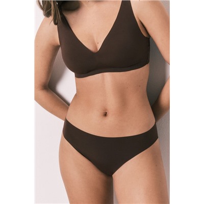 Braga clásica microfibra clean cut marrón