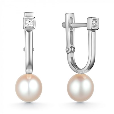 Серьги серебро 28781.2S1